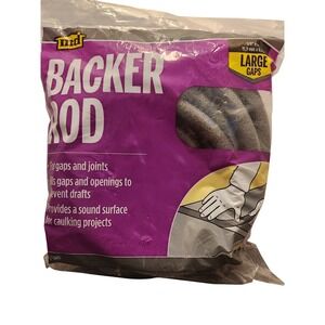 MD Backer Rod 5/8 Inch x 20 Foot Gray Foam For Gaps and Joints Caulking Projects